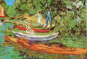 Vincent Van Gogh Bank of the Oise at Auvers USA oil painting reproduction